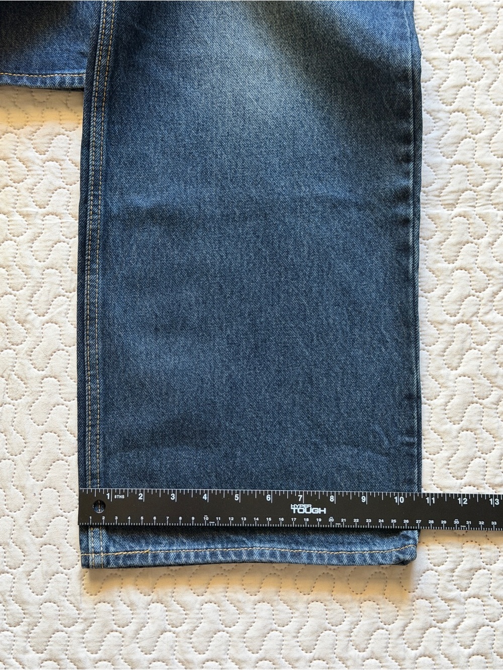 Levi’s Women’s Wide Leg NWT 32x31 Dark Blue (Indigo) Wash Low Loose - Picture 7 of 8
